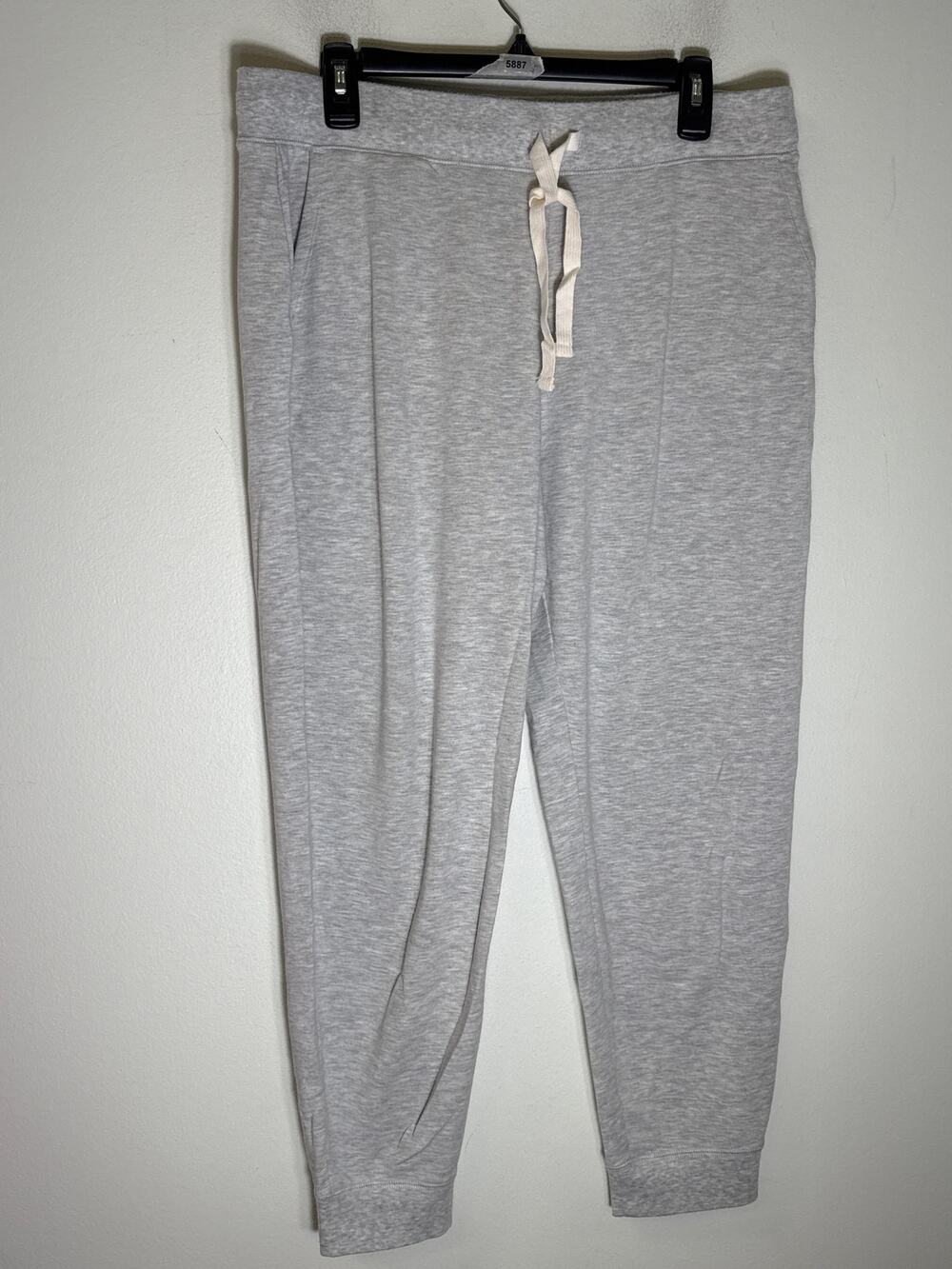 J. Crew Light Grey Pull On Joggers Sz L